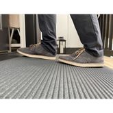 THRBE-250-SG 25 L x 43 W x 25 H - Storm Grey - EZ-ACCESS TRANSITIONS Rubber Portable Threshold Ramp 3
