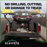 TLR-3-V2 Elevate Outdoor Steel Adjustable Three Ladder Rack AI3