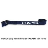 TRAPSKI2-BLK Trapski Double Ski  Snowboard Rack System- Black 4