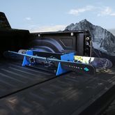 TRAPSKI2-BLU Trapski Double Ski  Snowboard Rack System - Blue 3