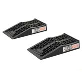 TS265 Black Widow Plastic Low Profile Car Ramps - 10000 lb GVW Capacity per Pair