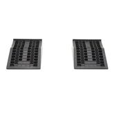 TS265 Black Widow Plastic Low Profile Car Ramps - 10000 lb GVW Capacity per Pair 2