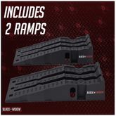 TS297 Black Widow Stackable Plastic Service Ramps - 16000 lb GVW Capacity EI3