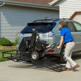 UCC500 Elevate Outdoor Steel Basket Cargo Carrier with Ramp 6