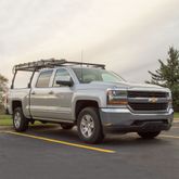UPUT-RACK-V2 Elevate Outdoor Steel Universal Over-Cab Truck Rack - 800 lb Capacity 7
