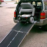 CL-UTW1030 PVI Aluminum Multi-Fold Rear Door Wheelchair Van Ramp - 10 L UTW1030__1