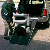 CL-UTW1030 PVI Aluminum Multi-Fold Rear Door Wheelchair Van Ramp - 10 L UTW1030__2