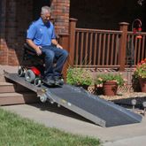 WABU1230 12 PVI Wheel-A-Bout Wheelchair Ramp with Extended Hook 1