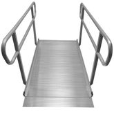 WCER-HR6 Titan Ramps 6 Wheelchair Entry Ramp with Handrails  850 lb Capacity 5