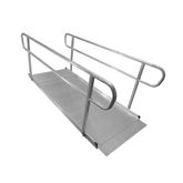 WCER-HR8 Titan Ramps 8 Wheelchair Entry Ramp with Handrails  850 lb Capacity