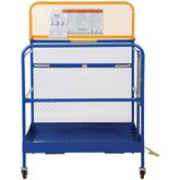 WP-3636-CA Vestil Work Platform with Casters - 36 W x 36 L 2