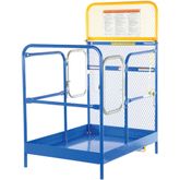 WP-3636-DD Vestil Dual Door Work Platform - 36 W x 36 L 1