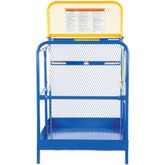 WP-3636-DD Vestil Dual Door Work Platform - 36 W x 36 L 2