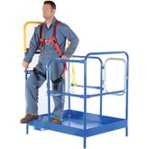 WP-3636-DD Vestil Dual Door Work Platform - 36 W x 36 L 5