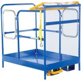 WP-3648-DD Vestil Dual Door Work Platform - 36 W x 48 L 3