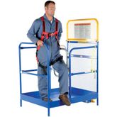 WP-3648-DD Vestil Dual Door Work Platform - 36 W x 48 L 4