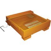 WP-3737-FD Vestil Folding Work Platform - 37 W x 37 L 3