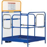 WP-4848-DD Vestil Dual Door Work Platform - 48 W x 48 L