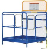 WP-4848-DD Vestil Dual Door Work Platform - 48 W x 48 L 1