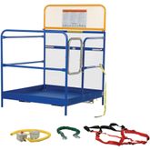 WP-4848-FF Vestil Full Featured Work Platform - 48 W x 48 L 1