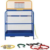 WP-4848-FF Vestil Full Featured Work Platform - 48 W x 48 L 2