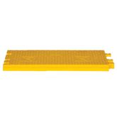 WSA-125-RFAH-DY Female Ramp for 5-Channel Yellow Jacket AMS Cable Protector for 125 Dia Cables