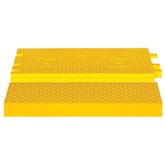 WSA-225-RFAH-DY Female Ramp for 3-Channel Yellow Jacket AMS Cable Protector for 225 Dia Cables