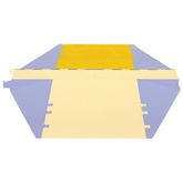 WSA-225-RFAH-DY Female Ramp for 3-Channel Yellow Jacket AMS Cable Protector for 225 Dia Cables 2