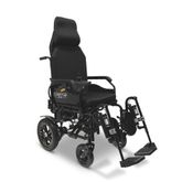X9-BLK ComfyGo 12AH Remote-Controlled Electric Wheelchair with Auto-Recline  Lifting Leg Rests - Black
