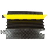 YJ3-225W-YB 3-Channel Yellow Jacket  Extra-Wide Cable Protector for 2125 Dia Cables 5