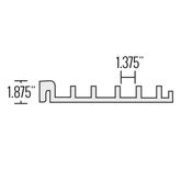 YJ5-125AMSCTRYB 3-Channel Yellow Jacket AMS Center Section for 125 Dia Cables 4
