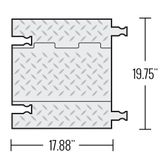 YJ5I-125-F-YB Female Interconnect for 5-Channel Yellow Jacket AMS Cable Protector for 125 Dia Cables 3