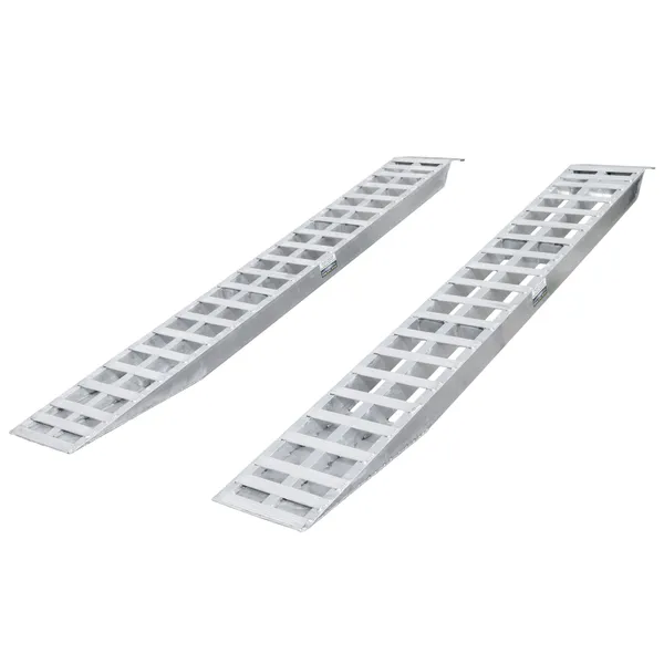 Aluminum Plate End Car Trailer Ramps - 120