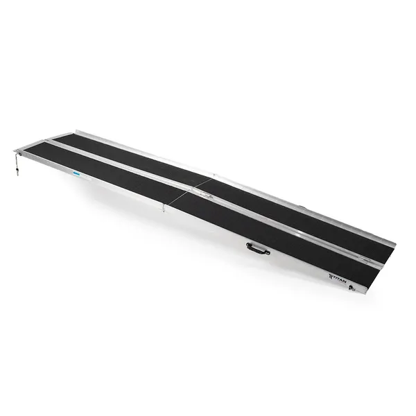 Small Titanium Ramp Titan Ramps 10' Multifold Aluminum Wheelchair Ramp - 600 lb. | Discount ...