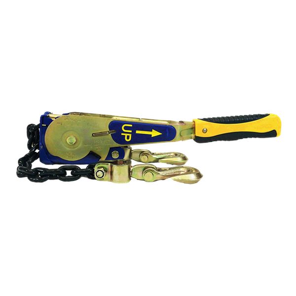 4-Pack AAIN Ratchet Load Binders – 5/16-3/8 Inch, 5400 LBS Working Load, 19,000 LBS Break Strength – Chain Tie Down For Equipment Rigging
