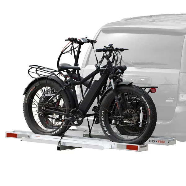 Black Widow Aluminum Double eBike and Fat Tire Bike Carrier – 600