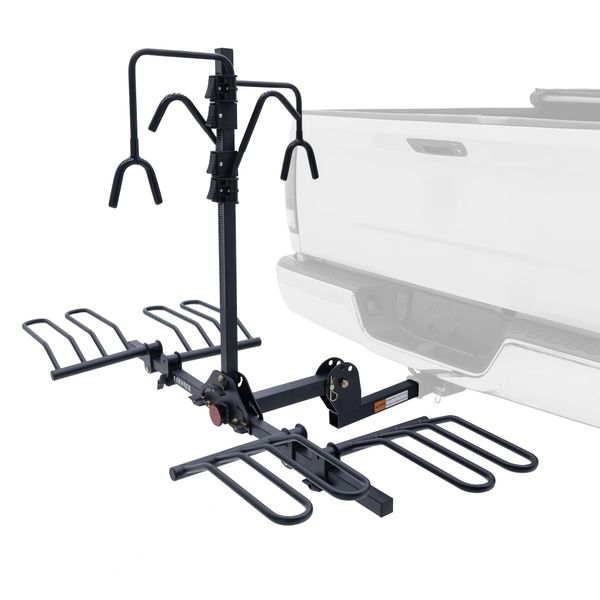 Elevate Outdoor Hitch-Mounted 4 Bike Platform Rack | Discount Ramps