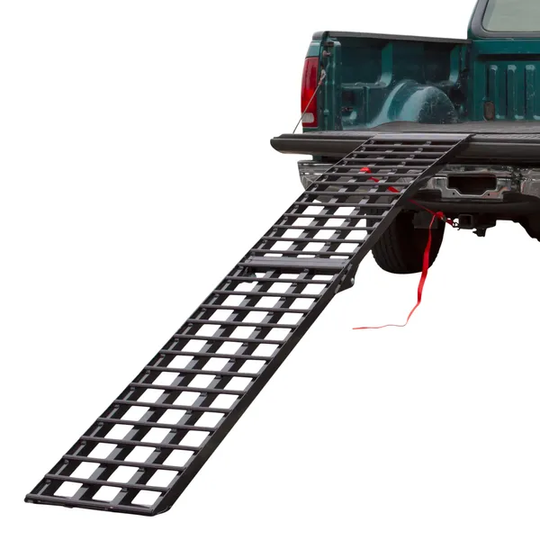 Black Widow Heavy-Duty Aluminum 4-Beam Extra-Wide Folding Arched Single ...