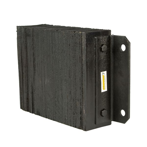 thumbnail interactive-video image 1 of Guardian 16" X 10" X 4.5" Deep Horizontal Laminated Dock Bumper – Heavy Duty Rubber (DB-L1410) 1 of 6
