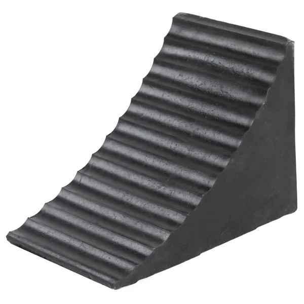 Rubber Industrial Wheel Chock for Hauler Trucks | Discount Ramps