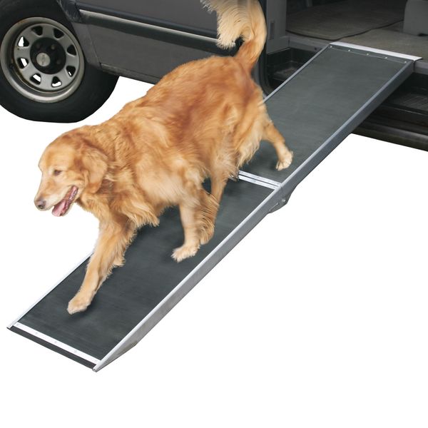 Lucky Dog Aluminum Folding Dog Ramp | Discount Ramps travel dog ramp