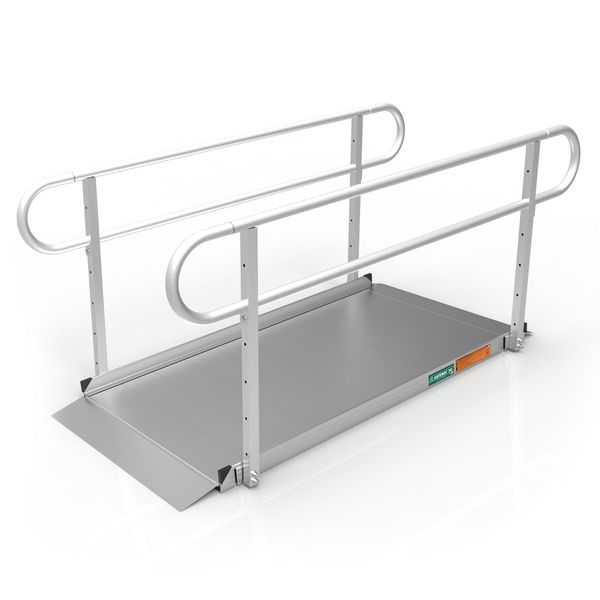 6' L x 3' W EZ-ACCESS GATEWAY Aluminum Wheelchair Access Ramp with