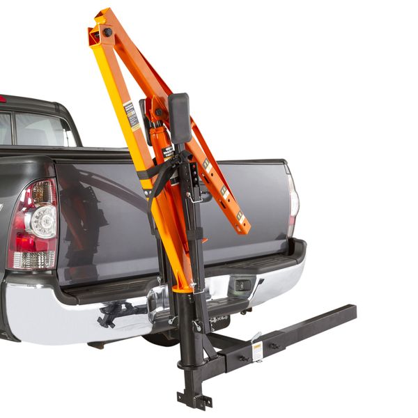 Apex HitchMount Crane Hydraulic Pickup Truck Steel Jib Lift 1000 lb eBay