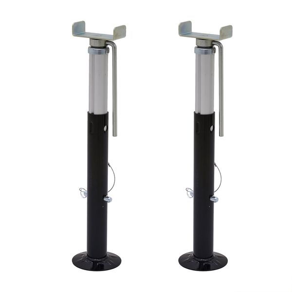 X-Haibei 2-Pack RV Slide Out Stabilizer Jacks - Adjustable 20\" To 47\", Supports 5,000 Lbs Each