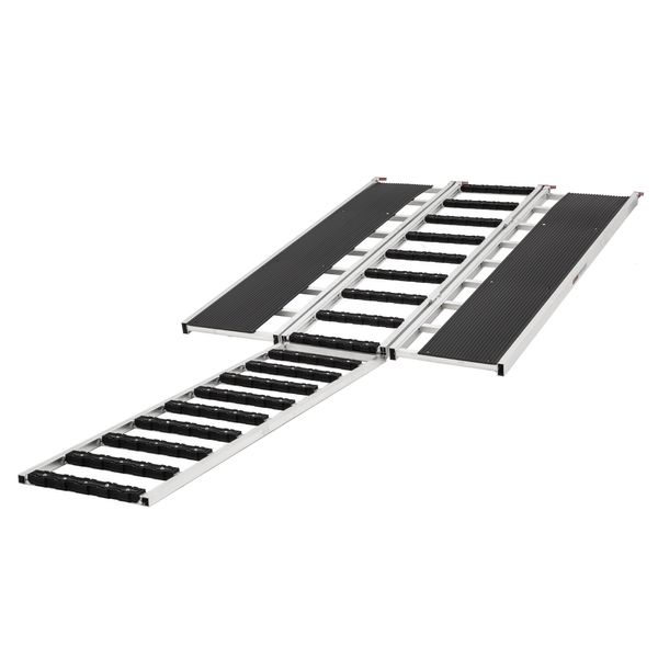 77 inch Tri Fold Ramp and Extension w/ Stud Protectors for