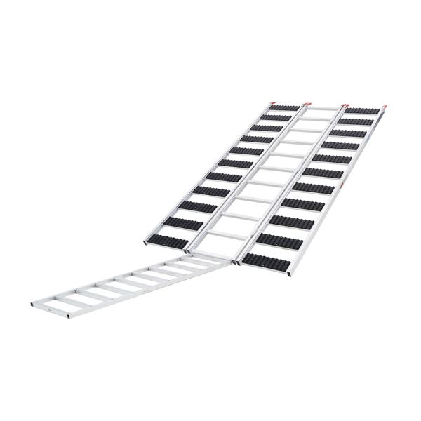 Ramp & Extension - Black Ice Tri-Fold Snowmobile and ATV Ramp