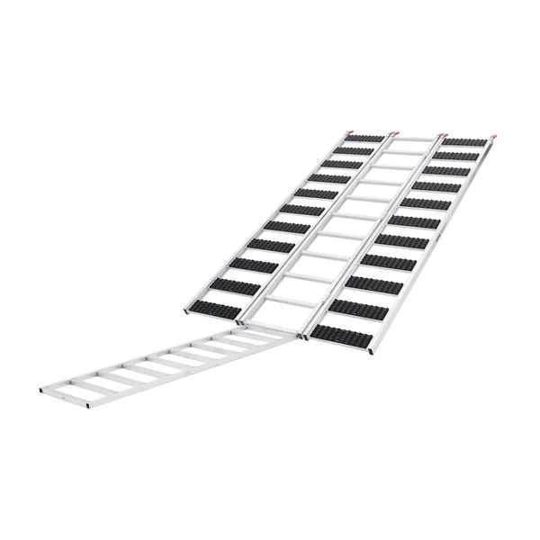 Ramp & Extension - Black Ice Tri-Fold Snowmobile and ATV Ramp