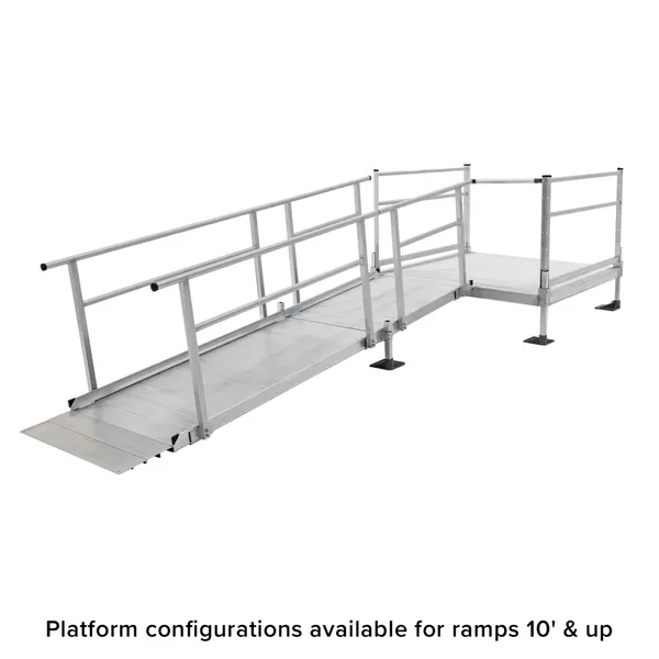 Production Ramp Up Kit Silver Spring Clearway Modular Ramp Kits - 1,000 lb. Cap | Discount Ramps