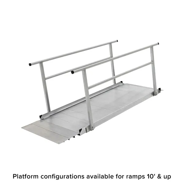 Silver Spring Clearway 6' Straight Modular Ramp | Discount Ramps