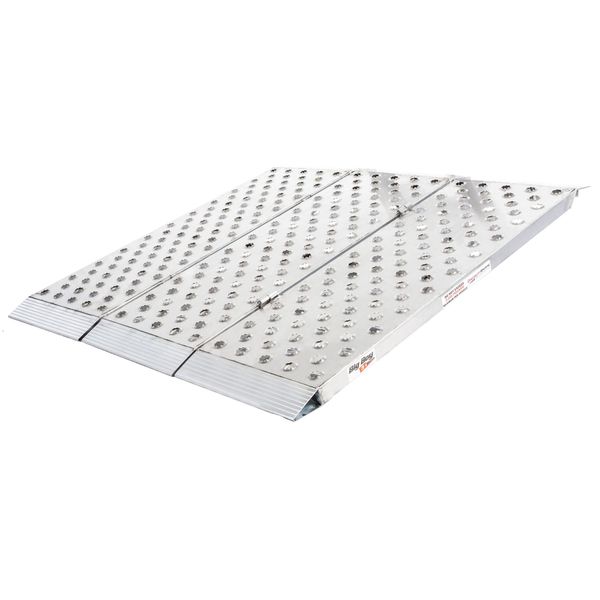 5' Wide Big Boy EZ Rizer Aluminum Tri-Fold Motorcycle Ramp
